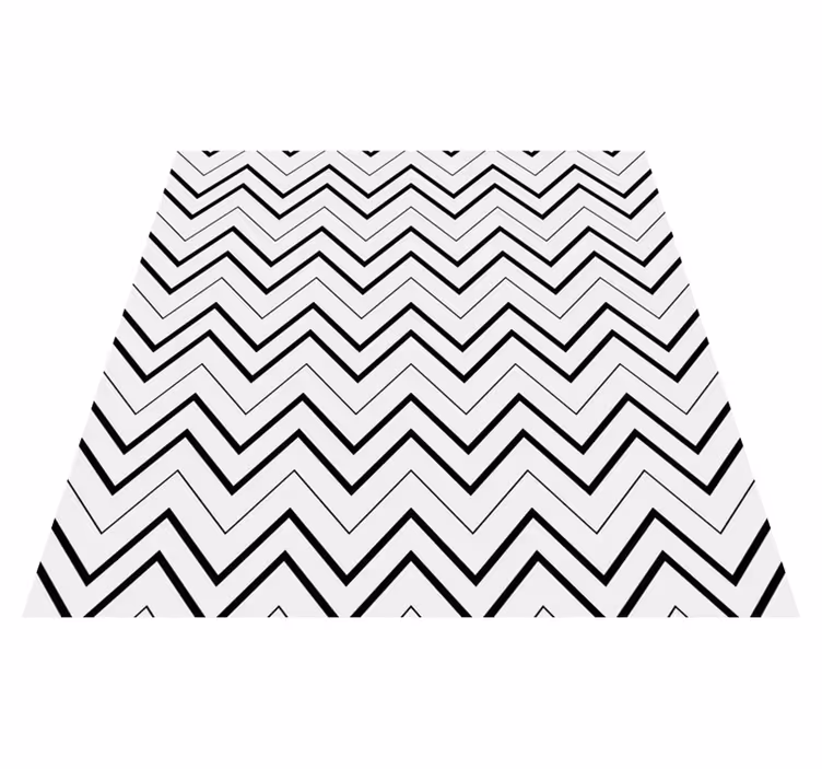 Minimalistinis kilimas chevron stiliaus - „Tenstickers“