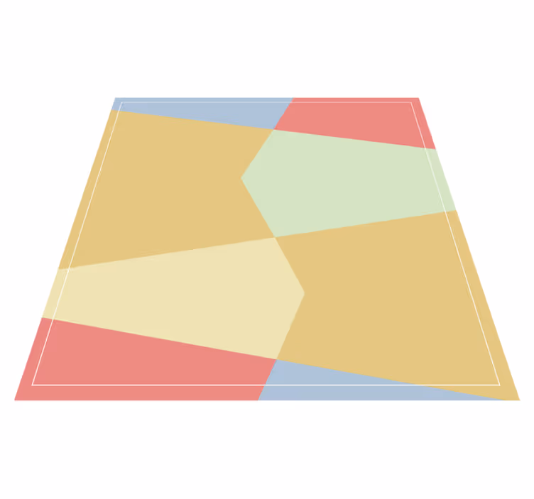 Geometriniai kilimas gyvybingos geometrinės kompozicijos - „Tenstickers“
