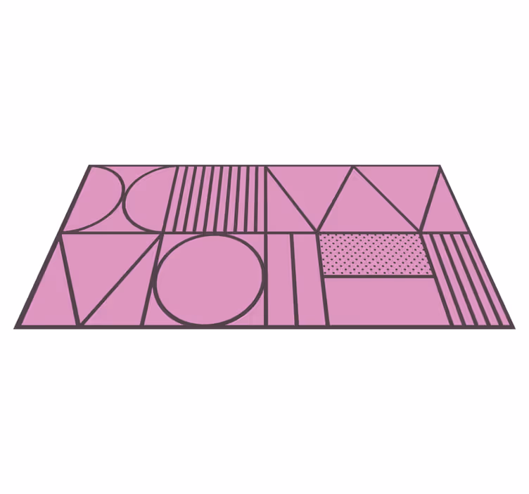 Geometriniai kilimas geometrinės formos - „Tenstickers“