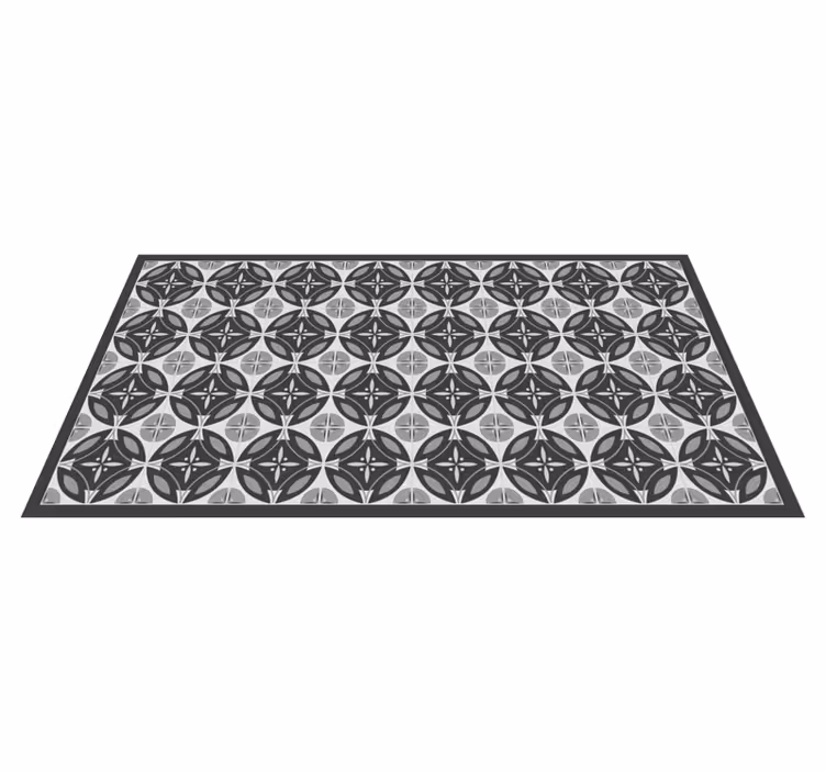 Rafinuotas monochrominis motyvas Marmurinis vinilo kilimas - „Tenstickers“