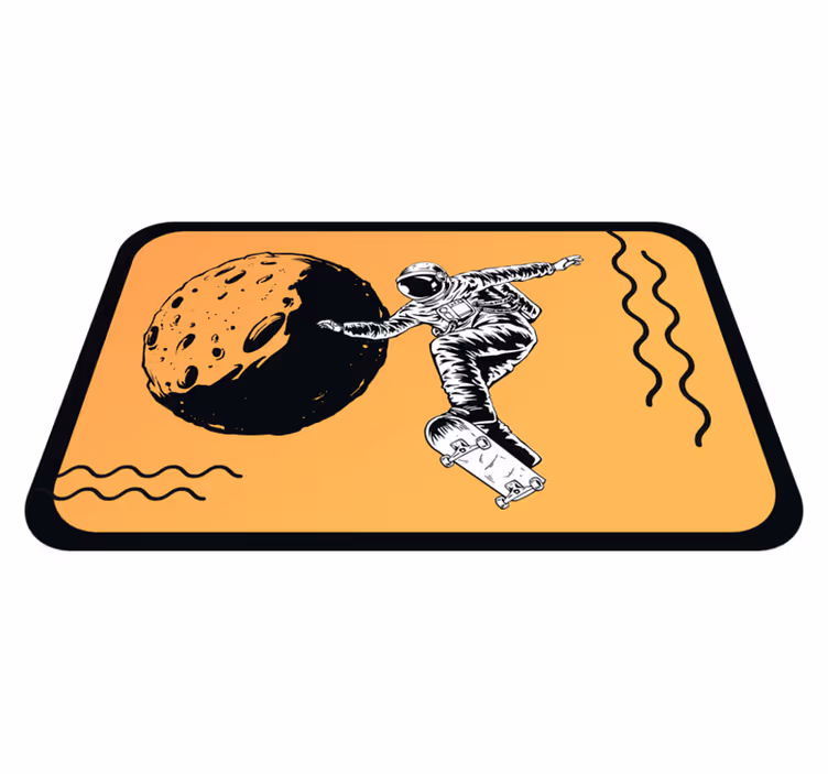 Riedlentininkas astronautas vinilinis kilimėlis - „Tenstickers“