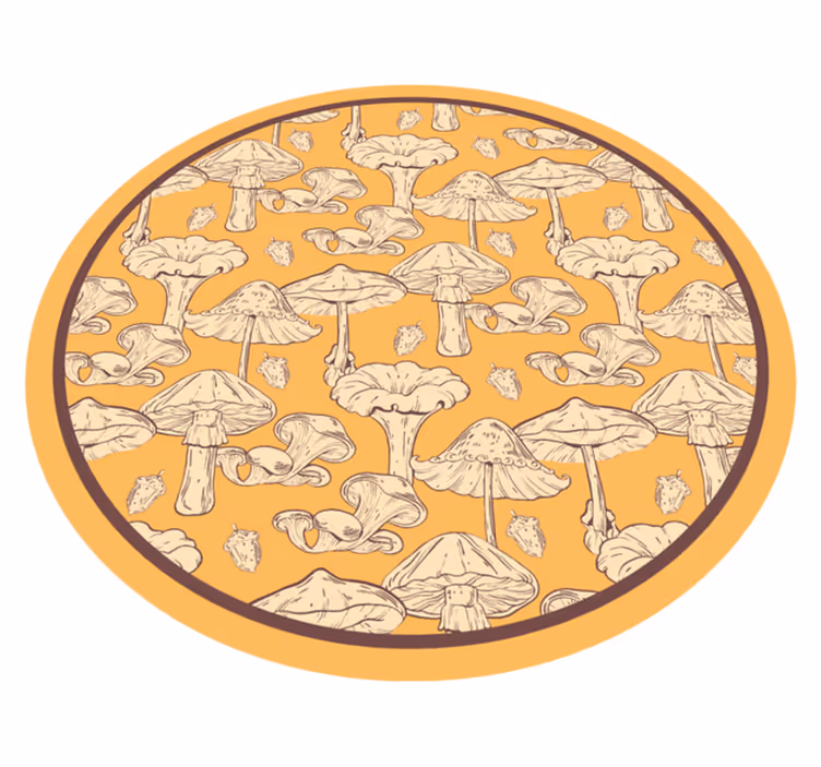 Gamtos vinilinis kilimas grybo stiliumi - „Tenstickers“