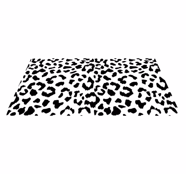 Paprastas leopardo gyvūnų rašto kilimas - „Tenstickers“