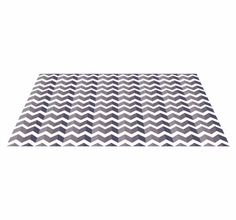 Chevron Pattern Elegance geometriniai kilimas - „Tenstickers“