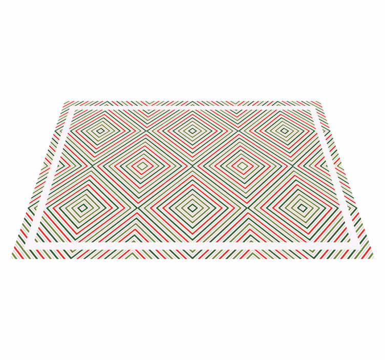 Geometrinis deimantinis raštas geometriniai kilimas - „Tenstickers“