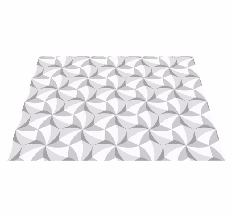 Abstraktus sūkurio modelis geometriniai kilimas - „Tenstickers“