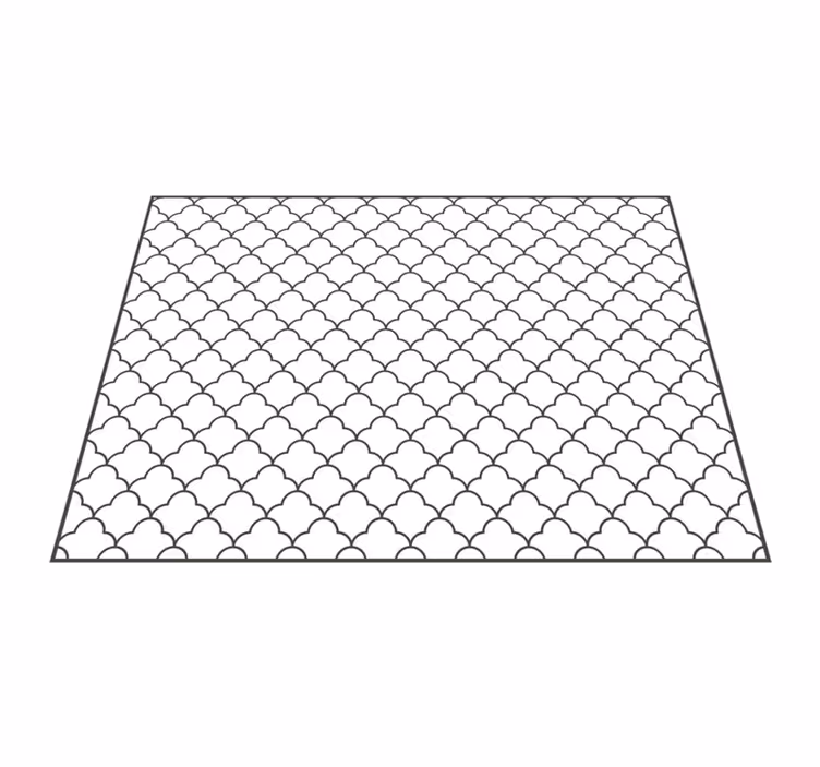 Grotelių rašto perdanga geometriniai kilimas - „Tenstickers“
