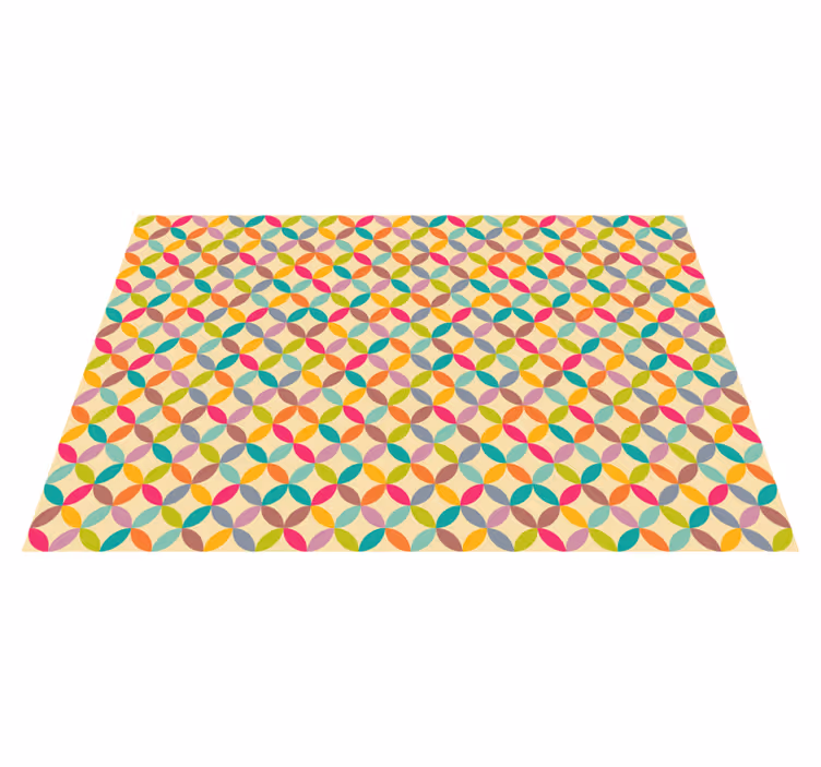 Spalvingas geometrinis geometriniai kilimas - „Tenstickers“