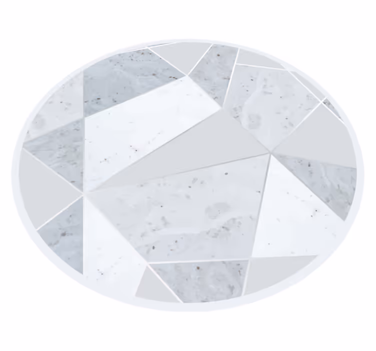 Marmuro geometrinis Marmurinis vinilo kilimas - „Tenstickers“