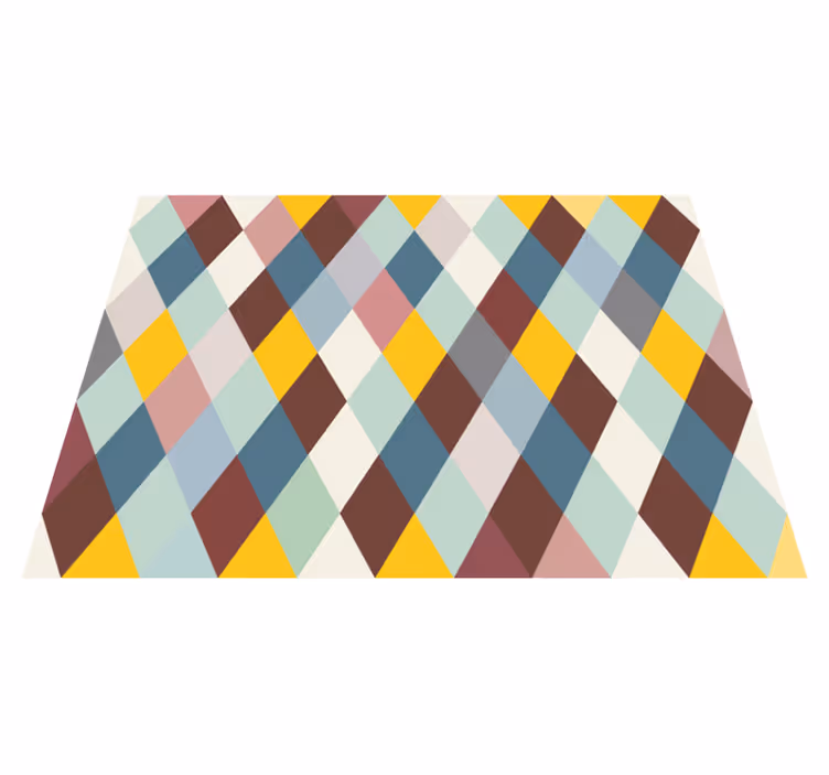 Geometrinio rašto grindų danga geometriniai kilimas - „Tenstickers“