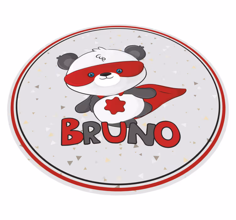 Superpanda individualizuotas kilimėlis - „Tenstickers“