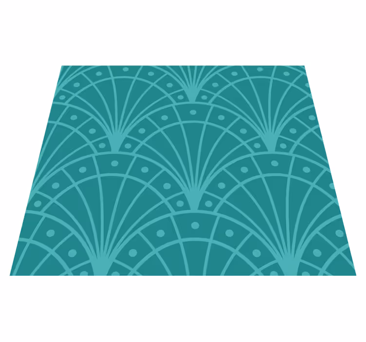 Artdeco stiliaus turkis kilimas - „Tenstickers“