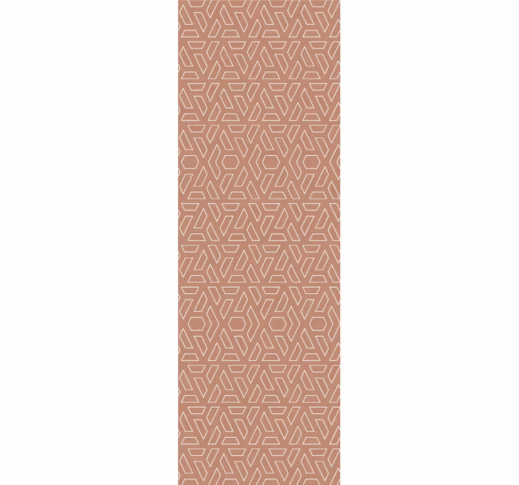 Abstrakčios formos modelis geometrinis raštų tapetas - „Tenstickers“