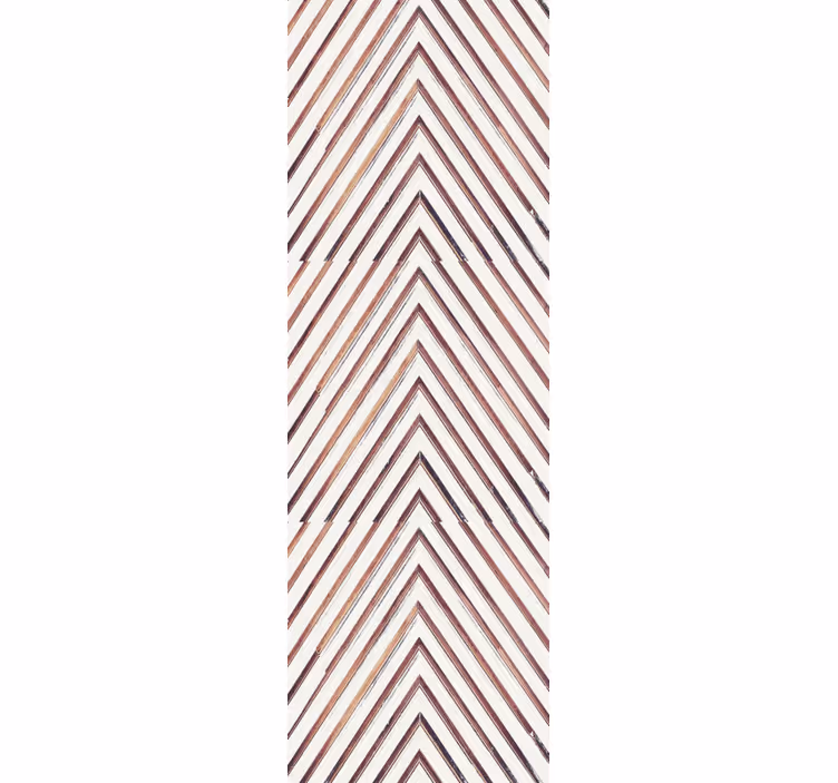 ševrono linijos raštas geometrinis raštų tapetas - „Tenstickers“