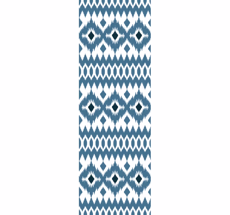 Indigo genties modelis ornamentinės tapetos - „Tenstickers“