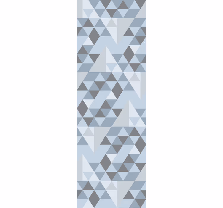 Geometrinis gradientas trikampiai tapetas - „Tenstickers“