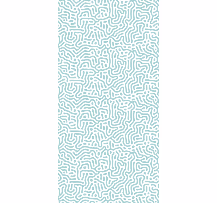 Banguotų linijų menas geometrinis raštų tapetas - „Tenstickers“