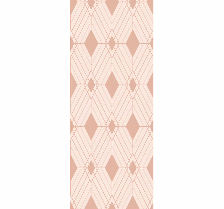 Pasteliniai deko deimantai geometrinis raštų tapetas - „Tenstickers“