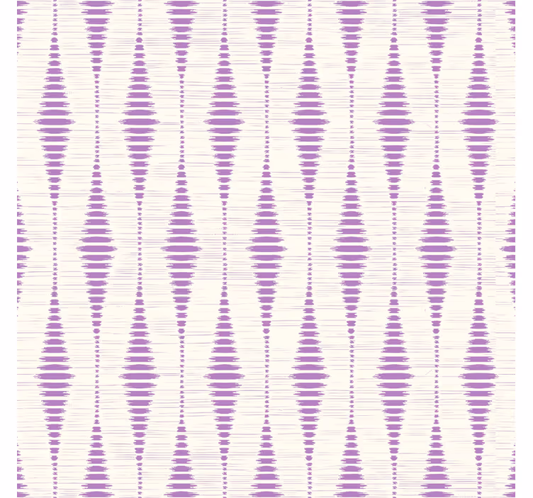Violetinė rabaul ikat geometriniai tapetai - „Tenstickers“