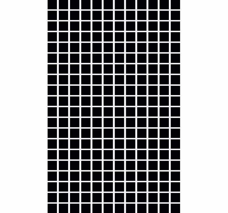 Geometrinis raštų tapetas pilkų kvadratų gama - „Tenstickers“