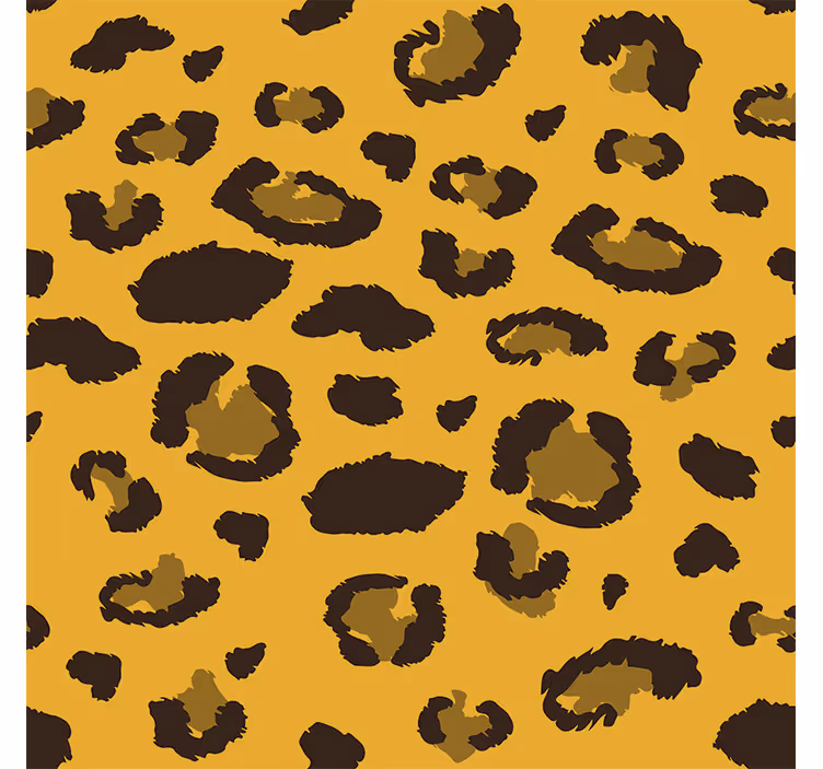 Gyvenamojo kambario tapetas leopardų raštu - „Tenstickers“