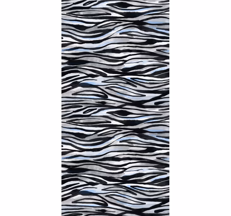 Ornamentinės tapetos su zebra raštu - „Tenstickers“