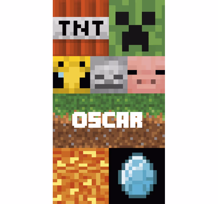 Tekstūruoti tapetas žaidimų geometrinis raštas - „Tenstickers“