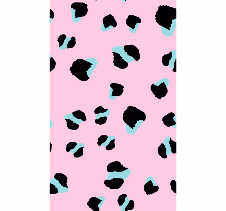 Gyvūnų tapetai rožinis leopardas - „Tenstickers“