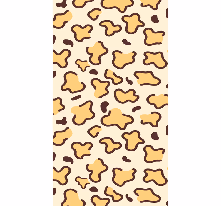 Gyvūnų tapetai didelių leopardų siluetai - „Tenstickers“