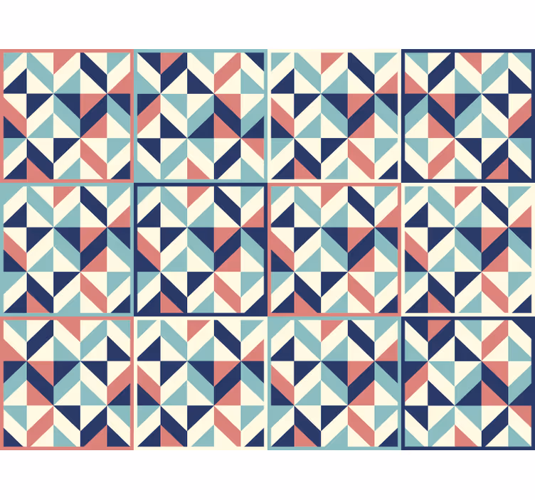 Ofiso tapetas geometriniu raštu - „Tenstickers“