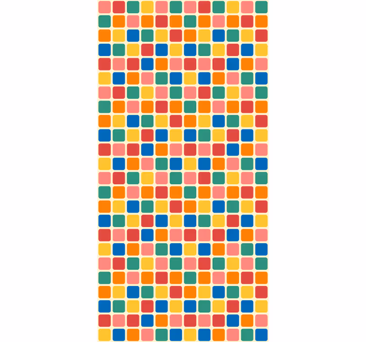 Ofiso tapetas spalvoti kvadratėliai - „Tenstickers“