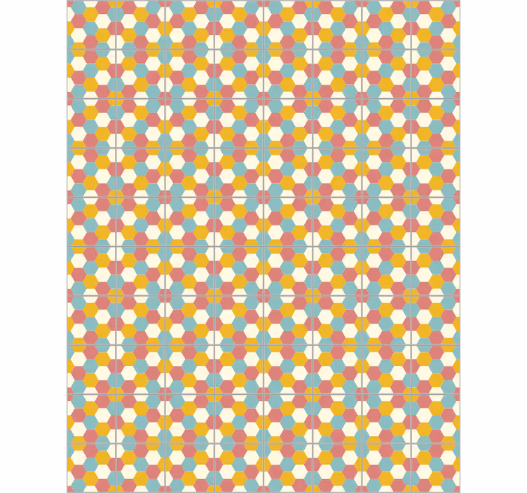 Ofiso tapetas geometriniu raštu - „Tenstickers“