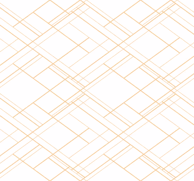 Ofiso tapetas geometrinių linijų minimalistiniu raštu - „Tenstickers“