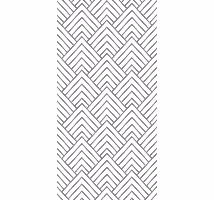 Valgomojo tapetas geometrinis labirintas - „Tenstickers“