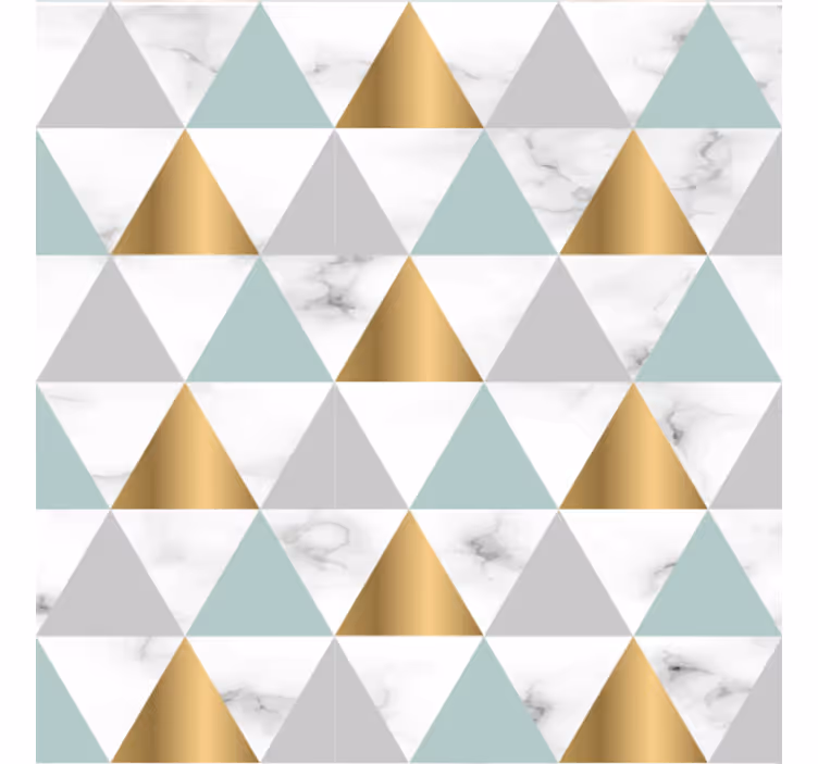 Geometrinis raštų tapetas geometrinė triada - „Tenstickers“