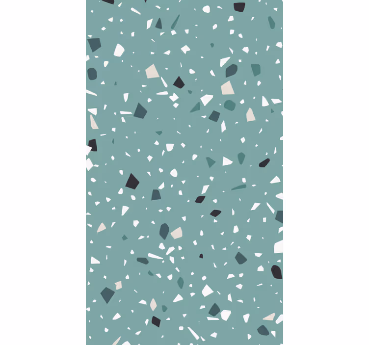 Tekstūruotas tapetas aquamarino teraco - „Tenstickers“