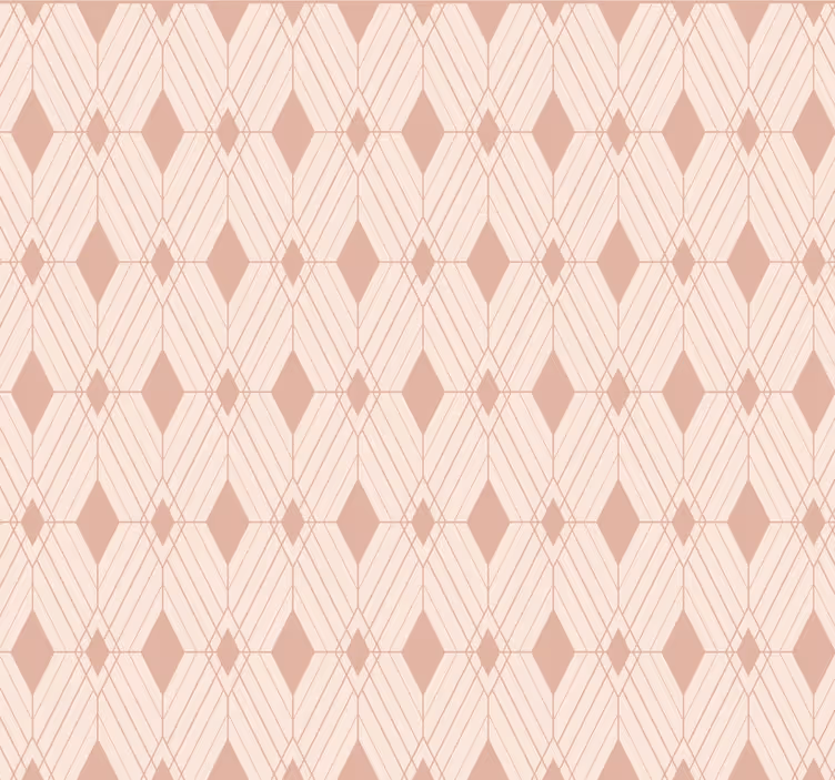 Plytelės tapetas art deco pasteliniai deimantai - „Tenstickers“