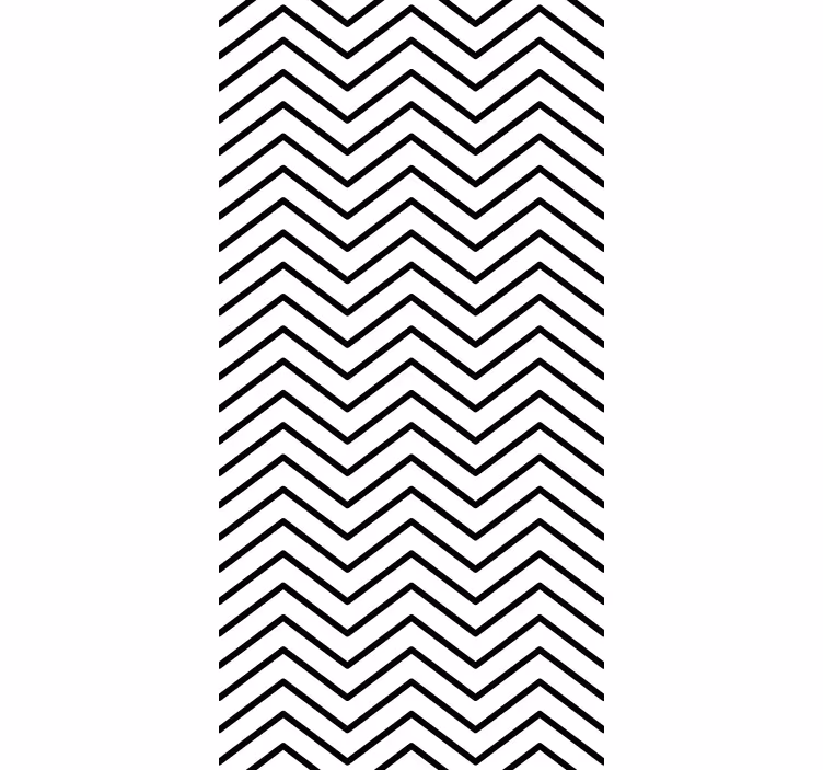 Modernūs tapetai su chevron raštu - „Tenstickers“