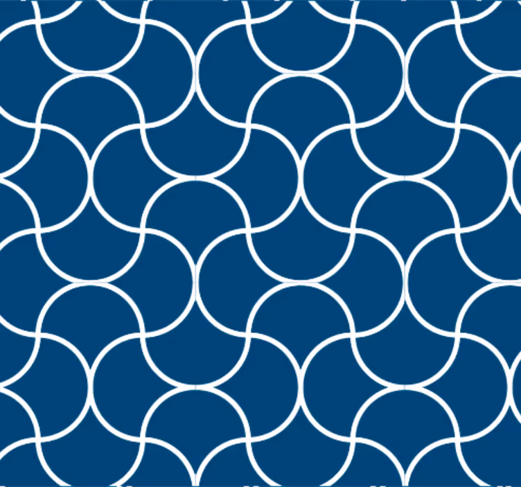Tapetai voniai geometriška banga - „Tenstickers“