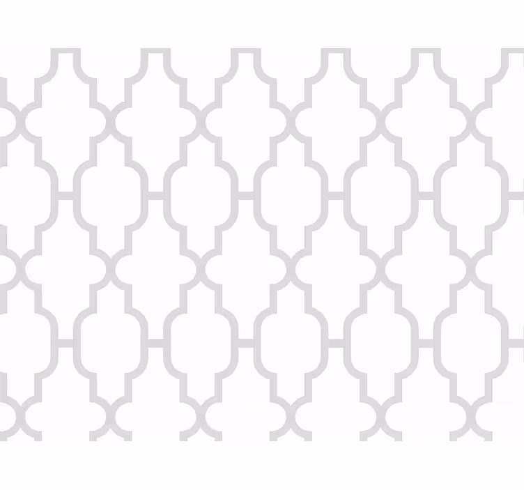 Gyvenamojo kambario tapetas pilkais geometriniais raštais - „Tenstickers“