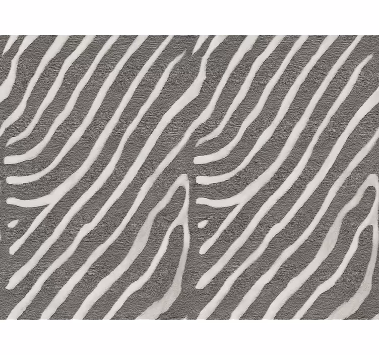 Gyvenamojo kambario tapetas su zebra raštu - „Tenstickers“