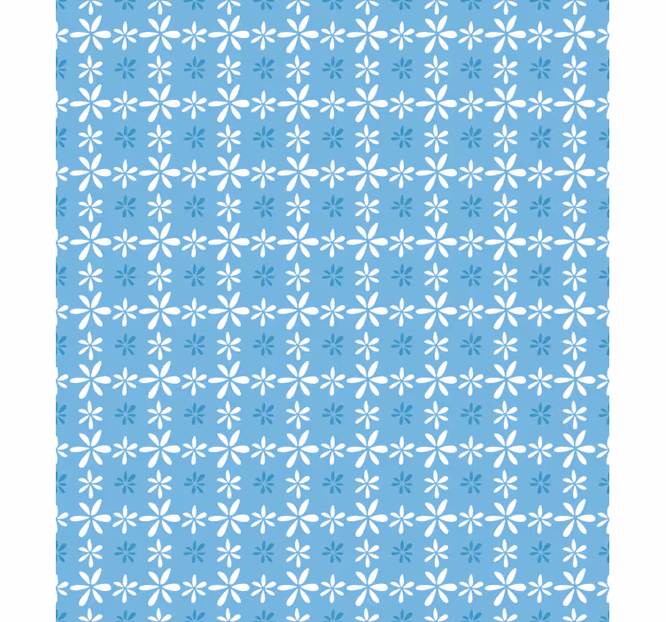Tapetai geles baltos ramunės - „Tenstickers“