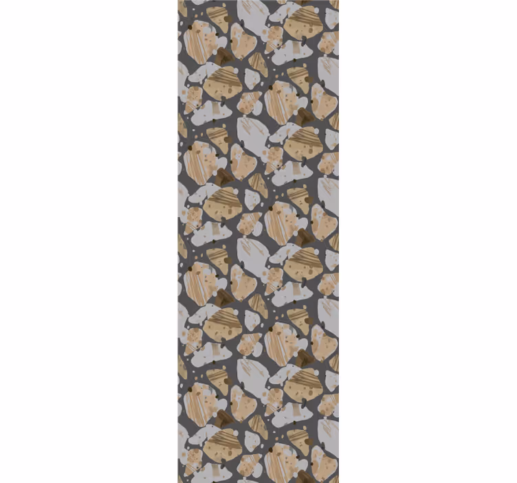 Tapetas miegamajam cemento terrazzo raštu - „Tenstickers“