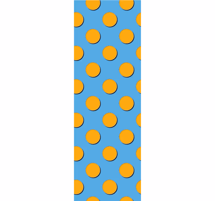 Tapetas miegamajam retro taškų raštu abstrakčiai geometrinis - „Tenstickers“