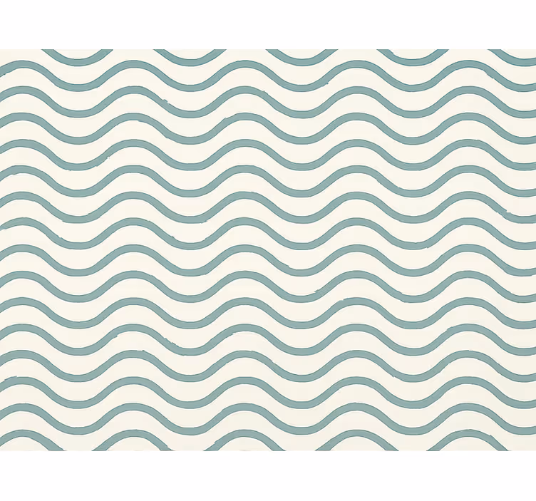 Geometriniai tapetai tylus teal pikselių bangos - „Tenstickers“