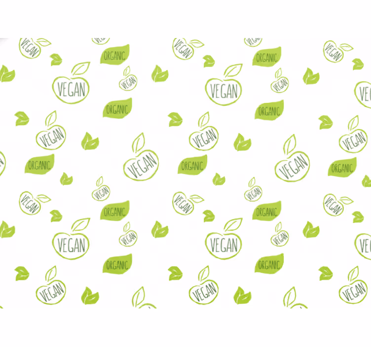 Baltos spalvos tapetas veganiškas 100% - „Tenstickers“