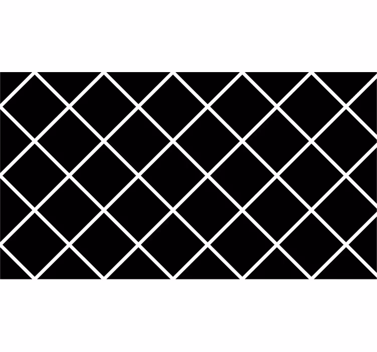 Juoda spalva tapetas moderniais geometriškais raštais - „Tenstickers“