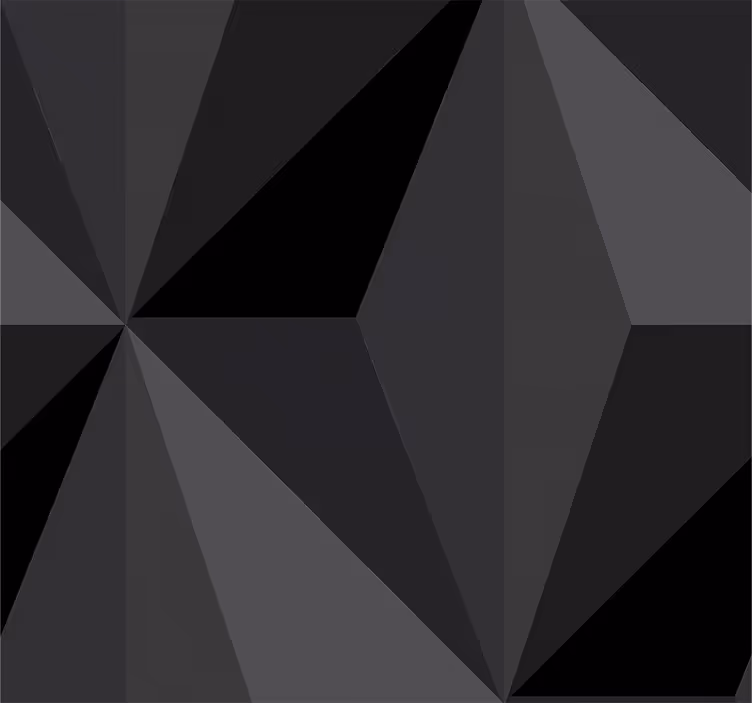 Geometriniai trikampiai 3d trikampis tapetai - „Tenstickers“