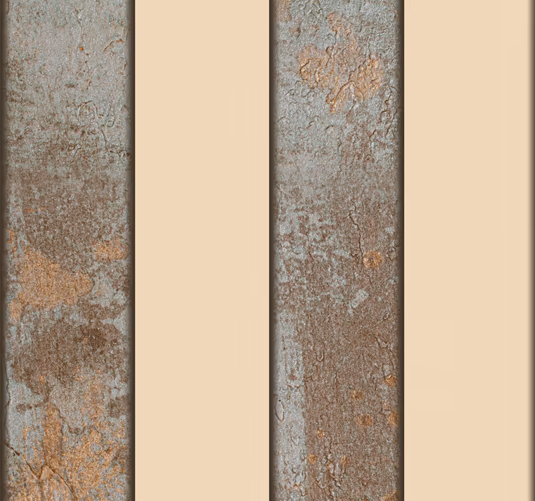 Betoninių juostelių tapetų stilius - „Tenstickers“