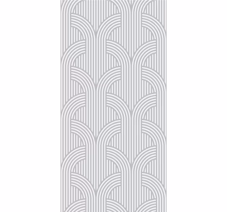Modernūs minimalistiniai pilki tapetai - „Tenstickers“